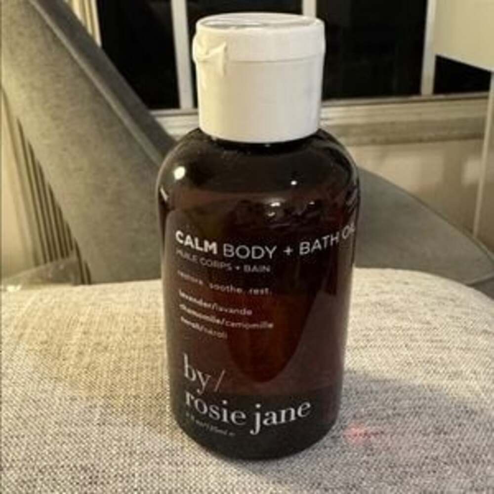 By Rosie Jane‎ Calm Body + Bath Oil, Lavender Chamomile Neroli, 4 fl oz